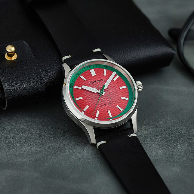 Milifortic Unusual Watches 38mm VH31 Movement Fruit Style Quartz Watch