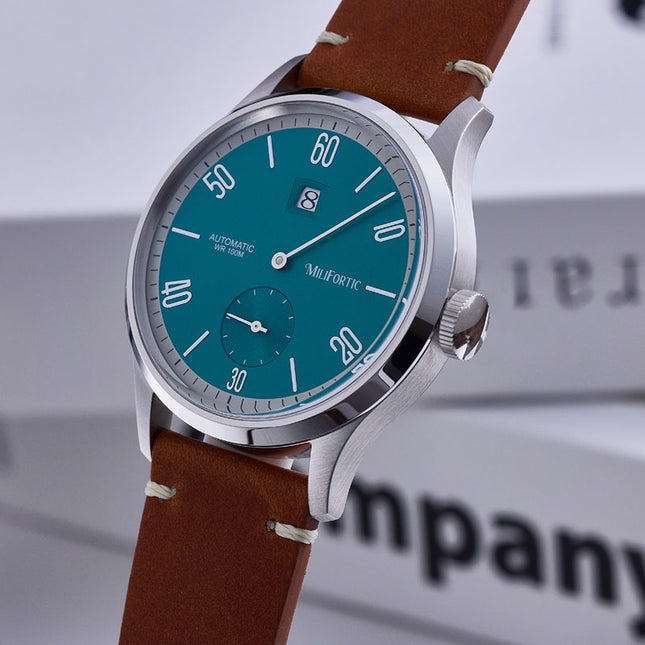 Milifortic Jump Hour Windows Watch Small Second ST17 Movement 38mm